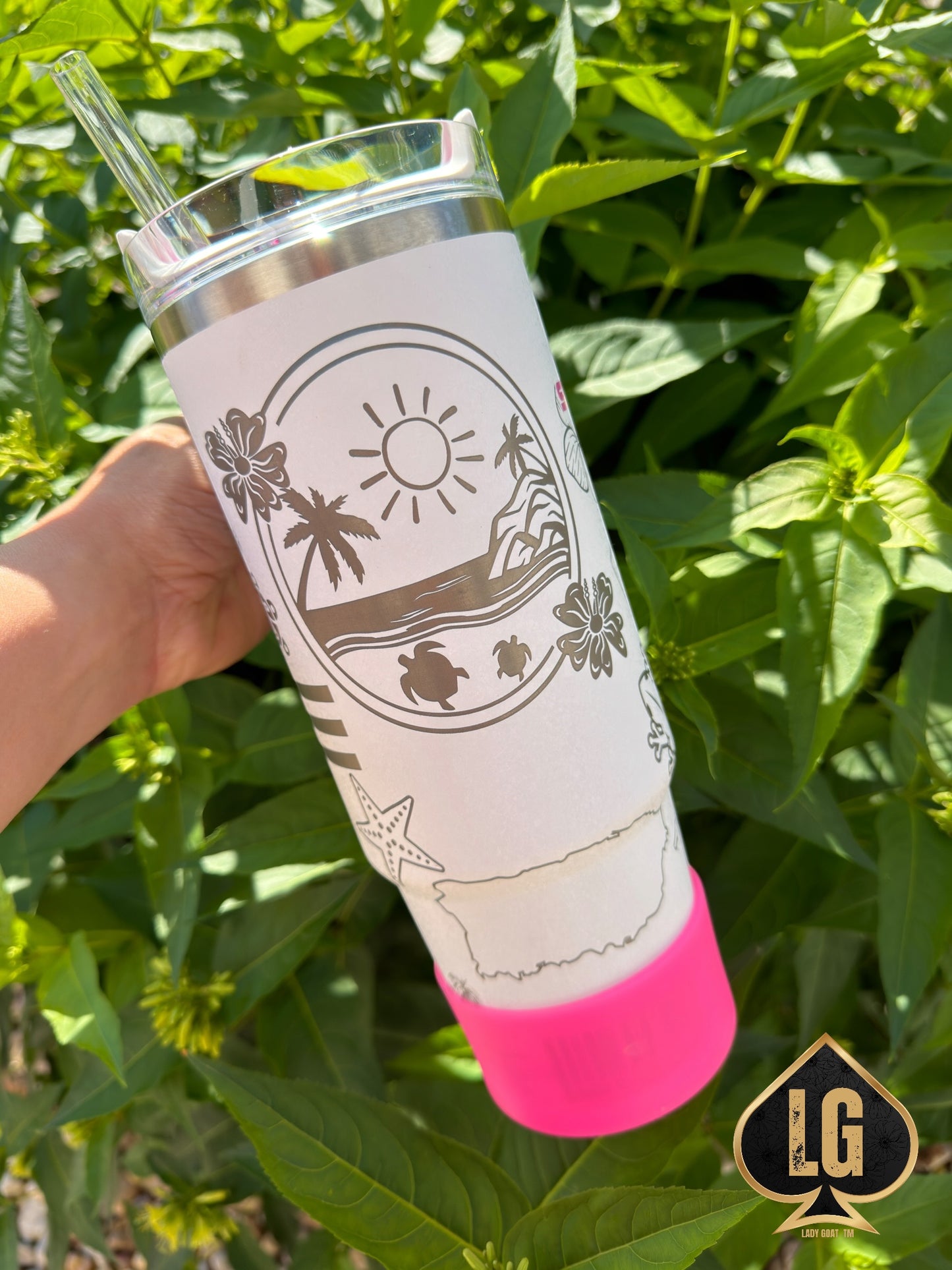 PR Stanley Engraved 30oz Blanco w/ boot