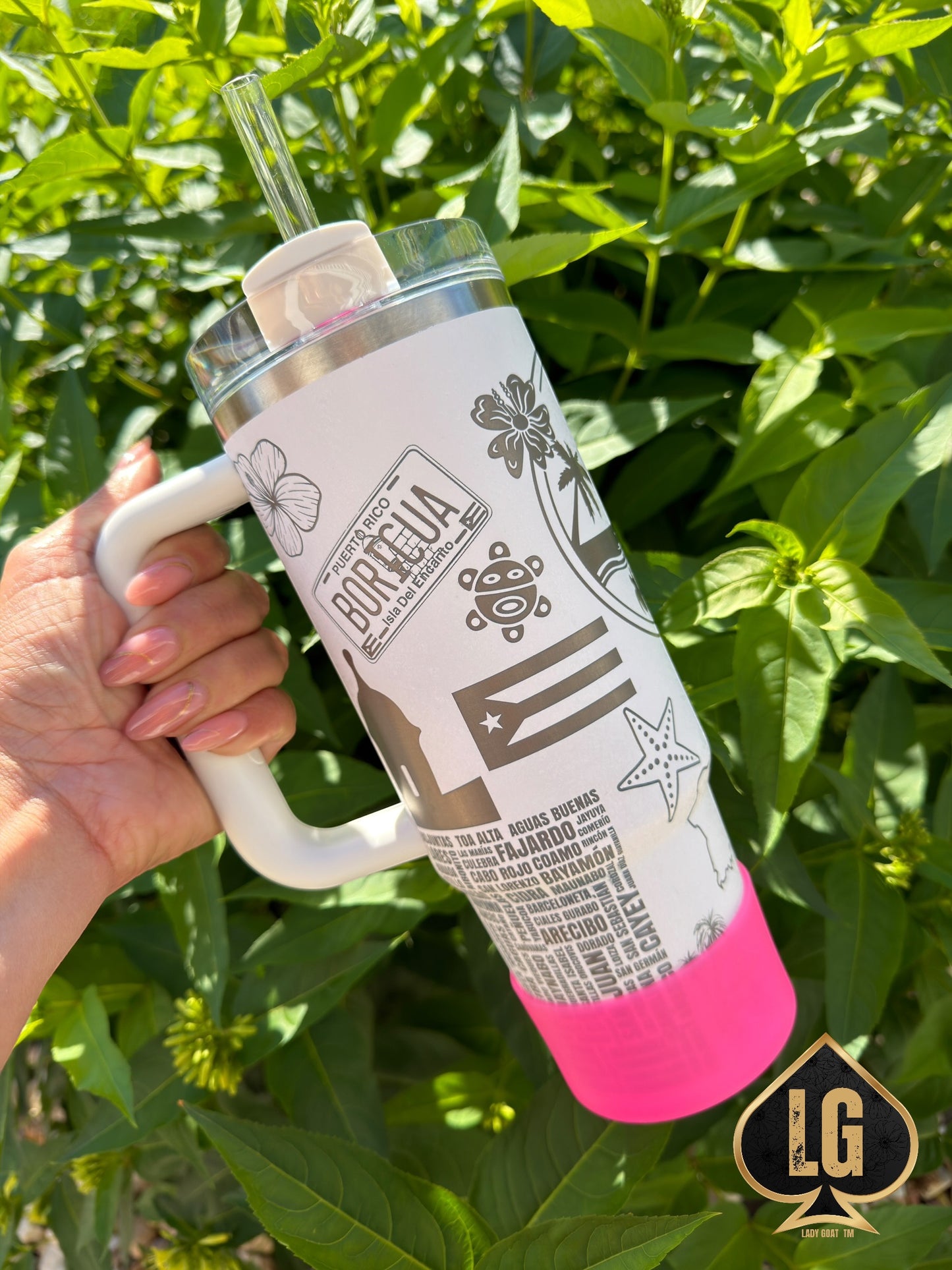 PR Stanley Engraved 30oz Blanco w/ boot