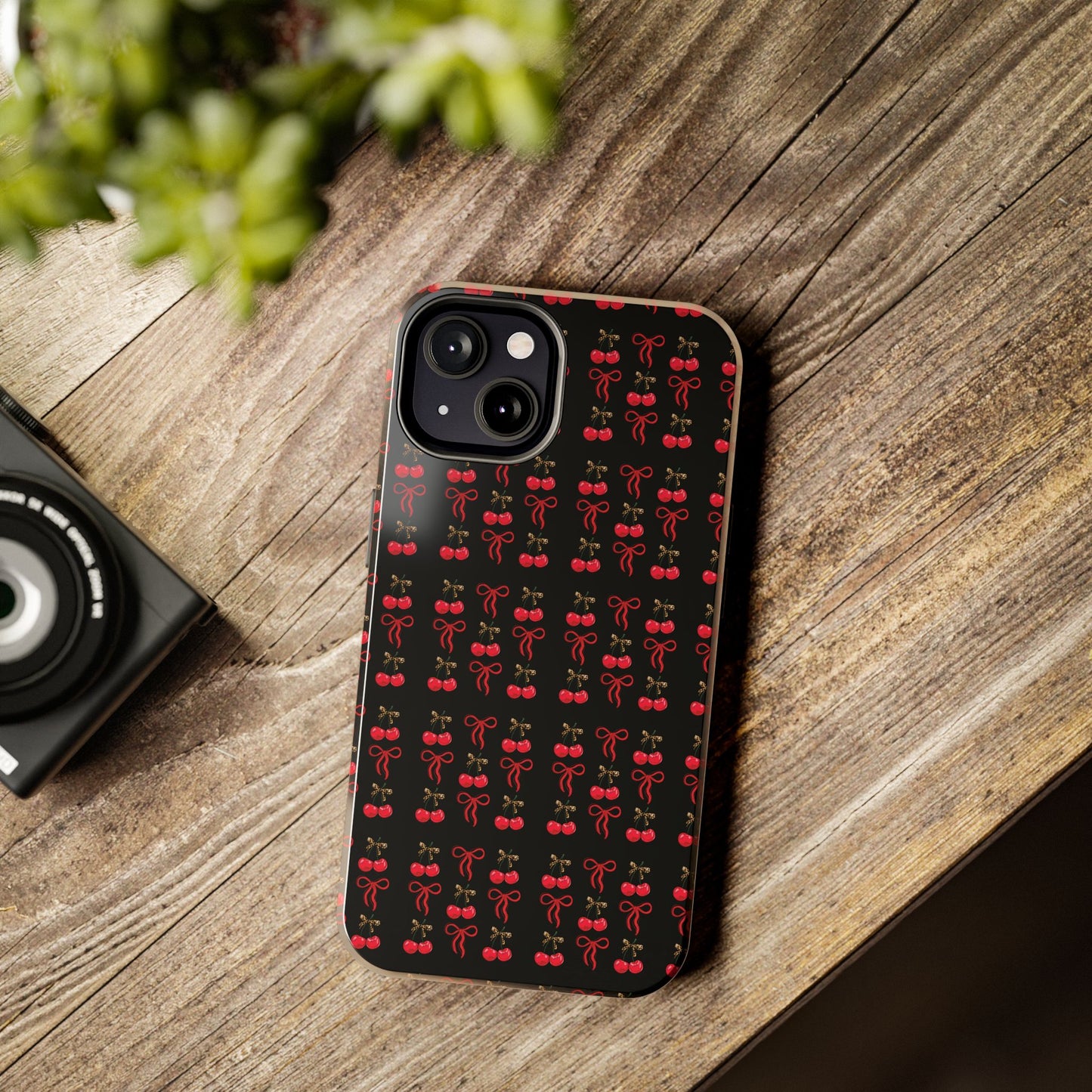 Cherry Coquette Tough Phone Cases