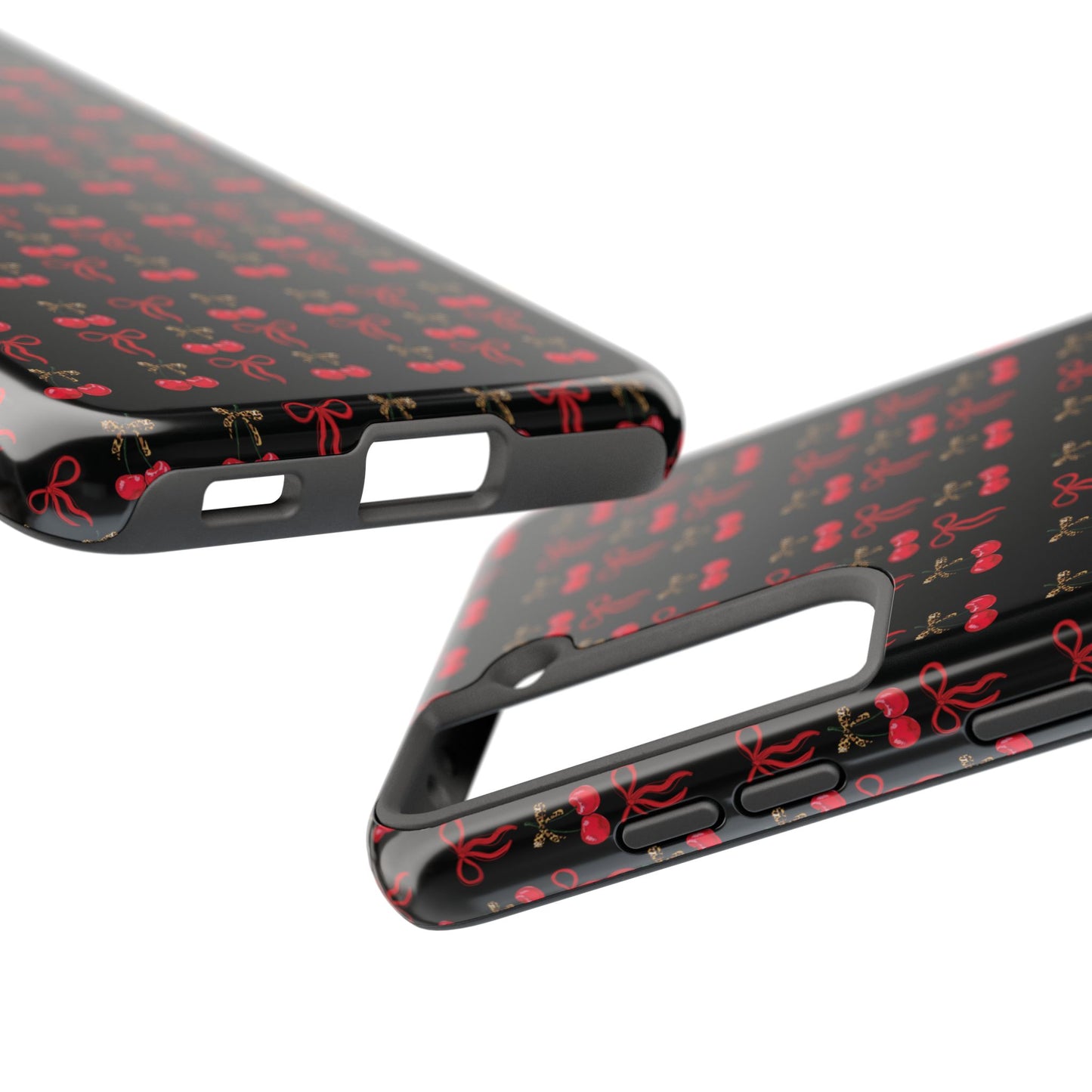 Cherry Coquette Tough Phone Cases
