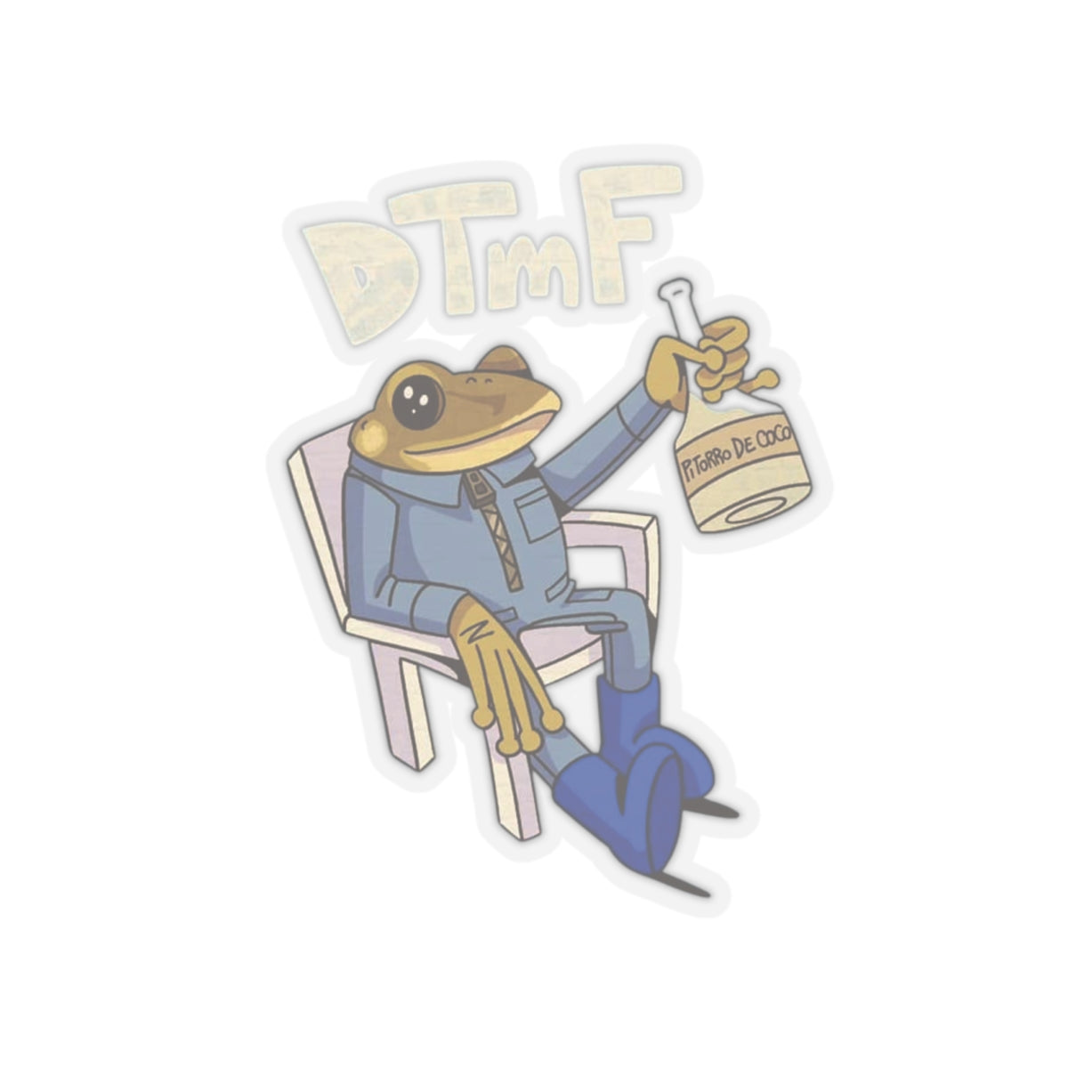 Concho Pitorro de Coco DTMF Sticker