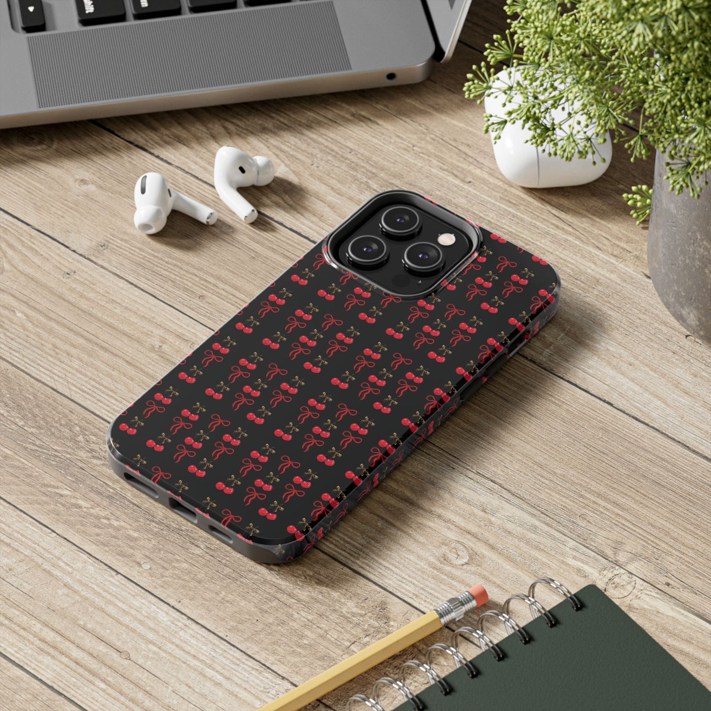 Cherry Coquette Tough Phone Cases
