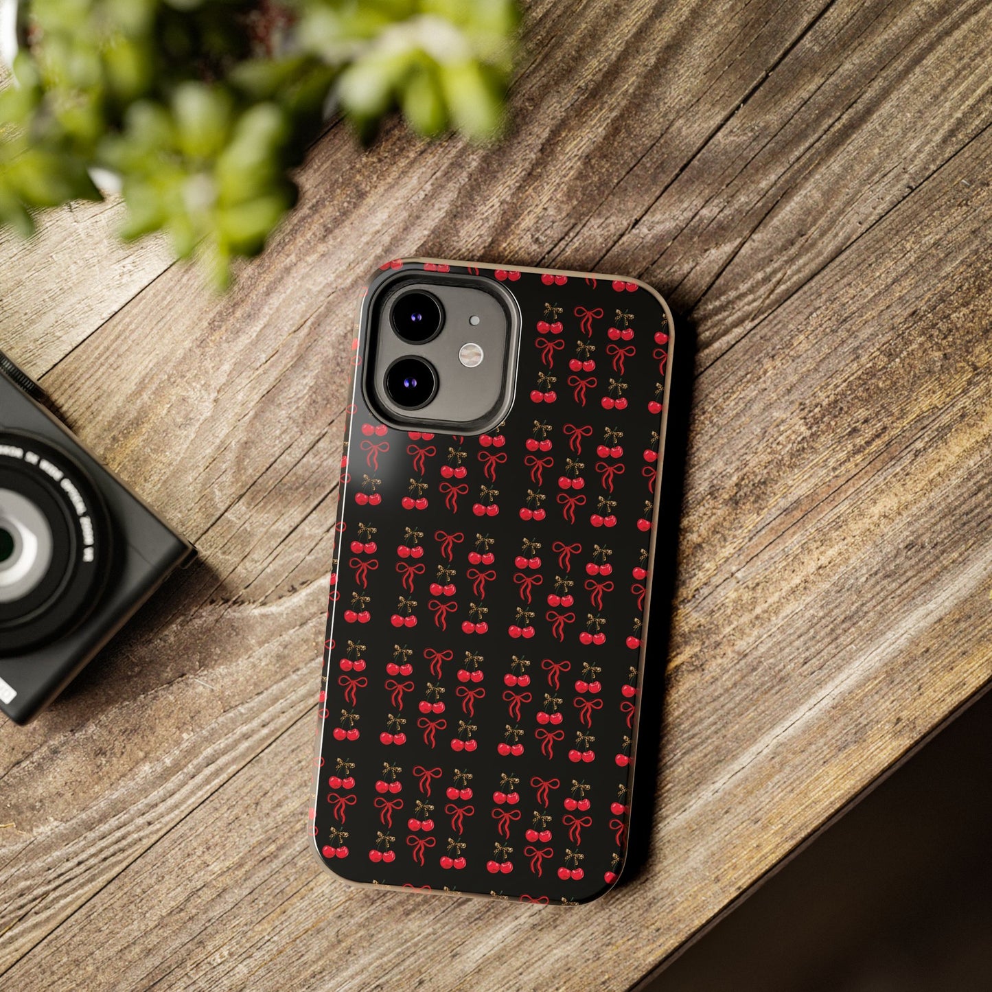 Cherry Coquette Tough Phone Cases