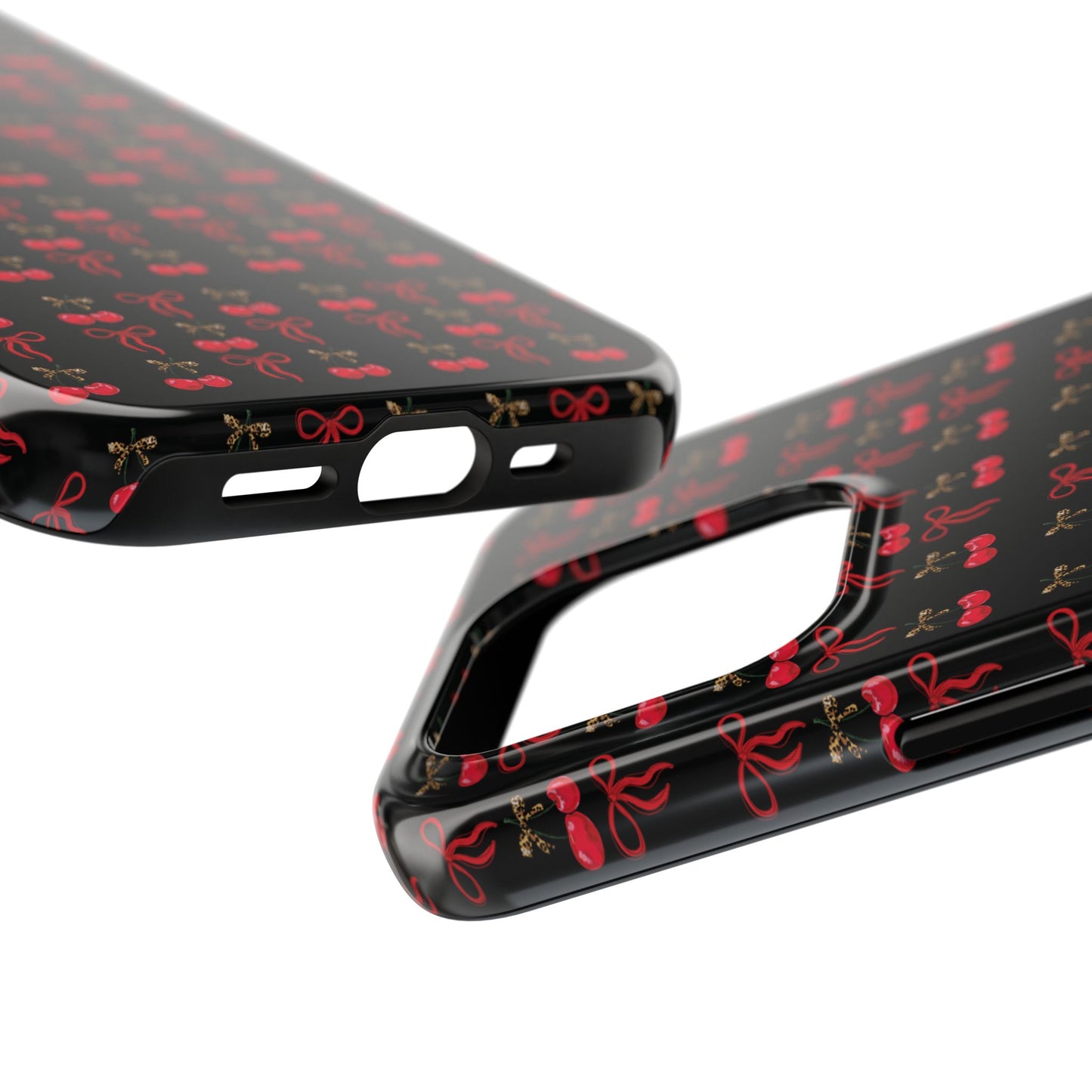 Cherry Coquette Tough Phone Cases