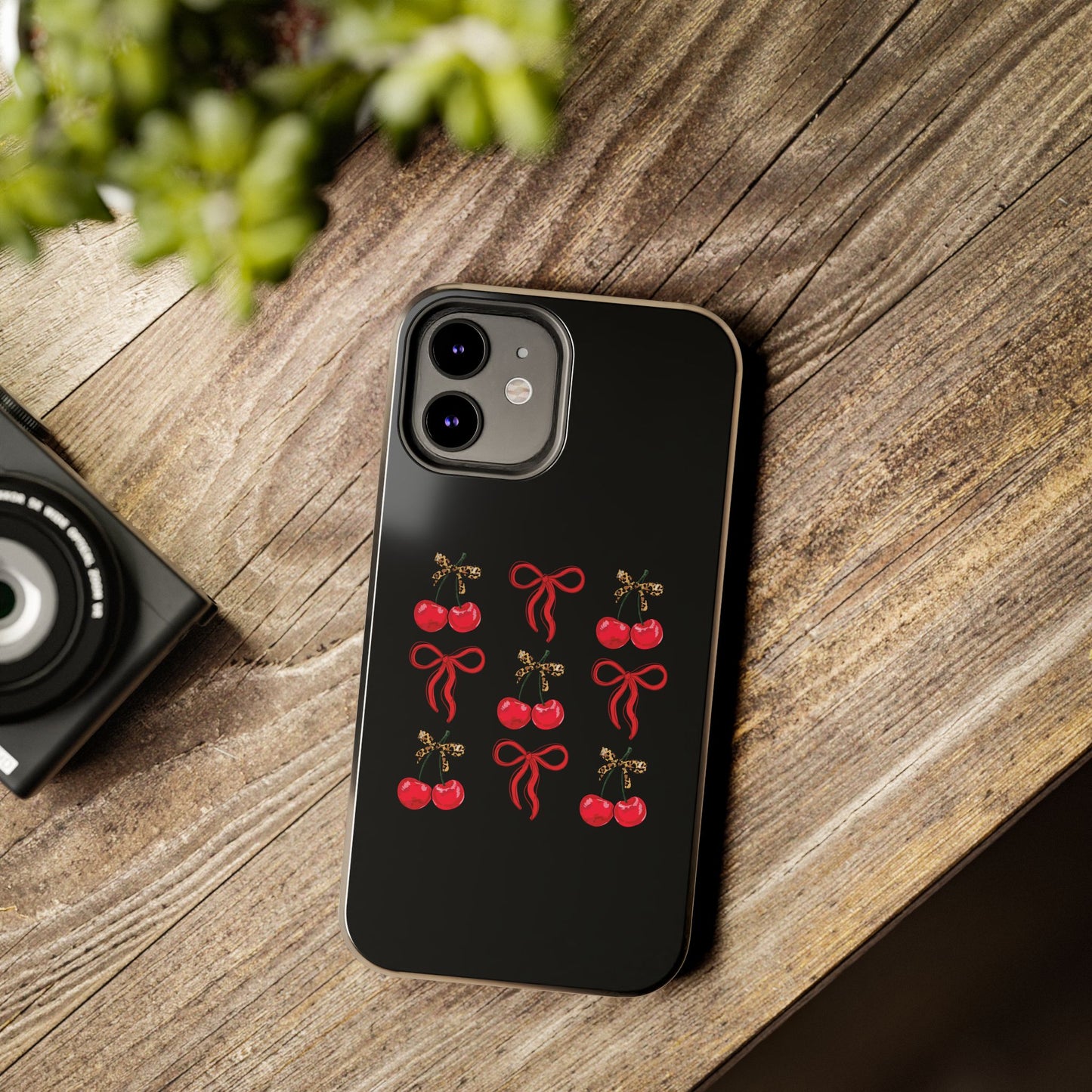 Cherry Coquette Tough Phone Cases