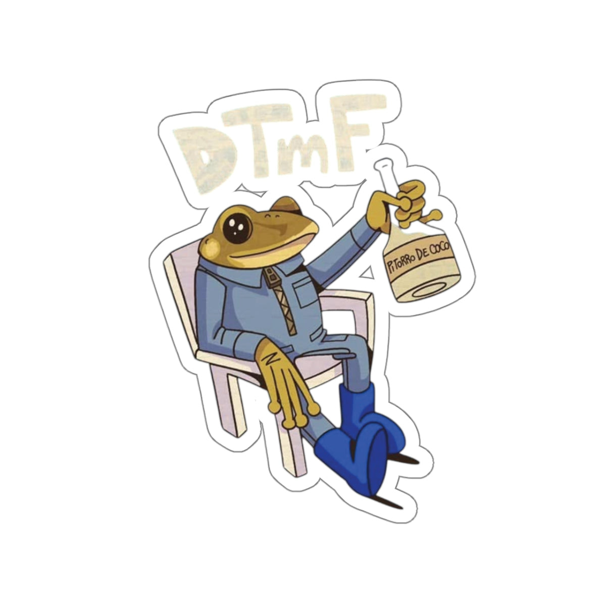 Concho Pitorro de Coco DTMF Sticker