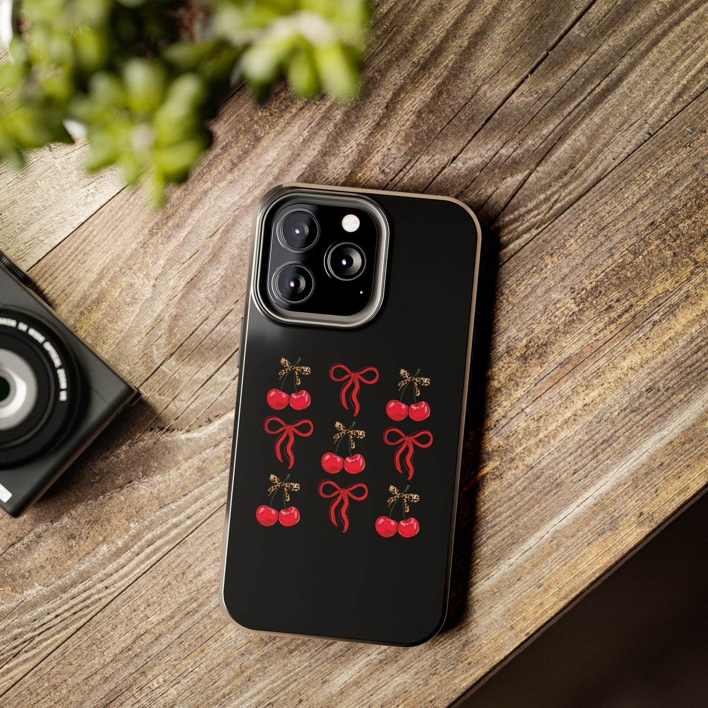 Cherry Coquette Tough Phone Cases