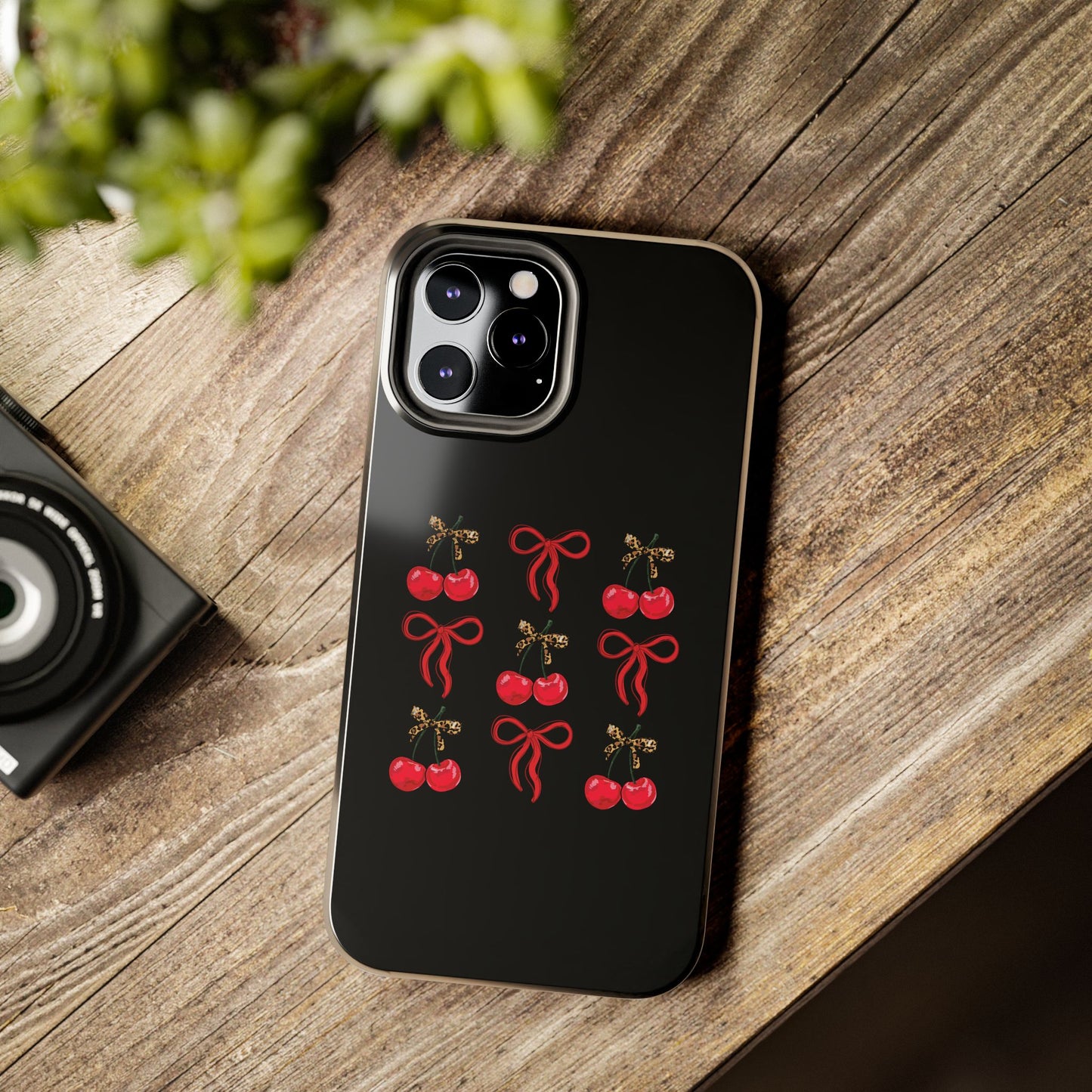 Cherry Coquette Tough Phone Cases