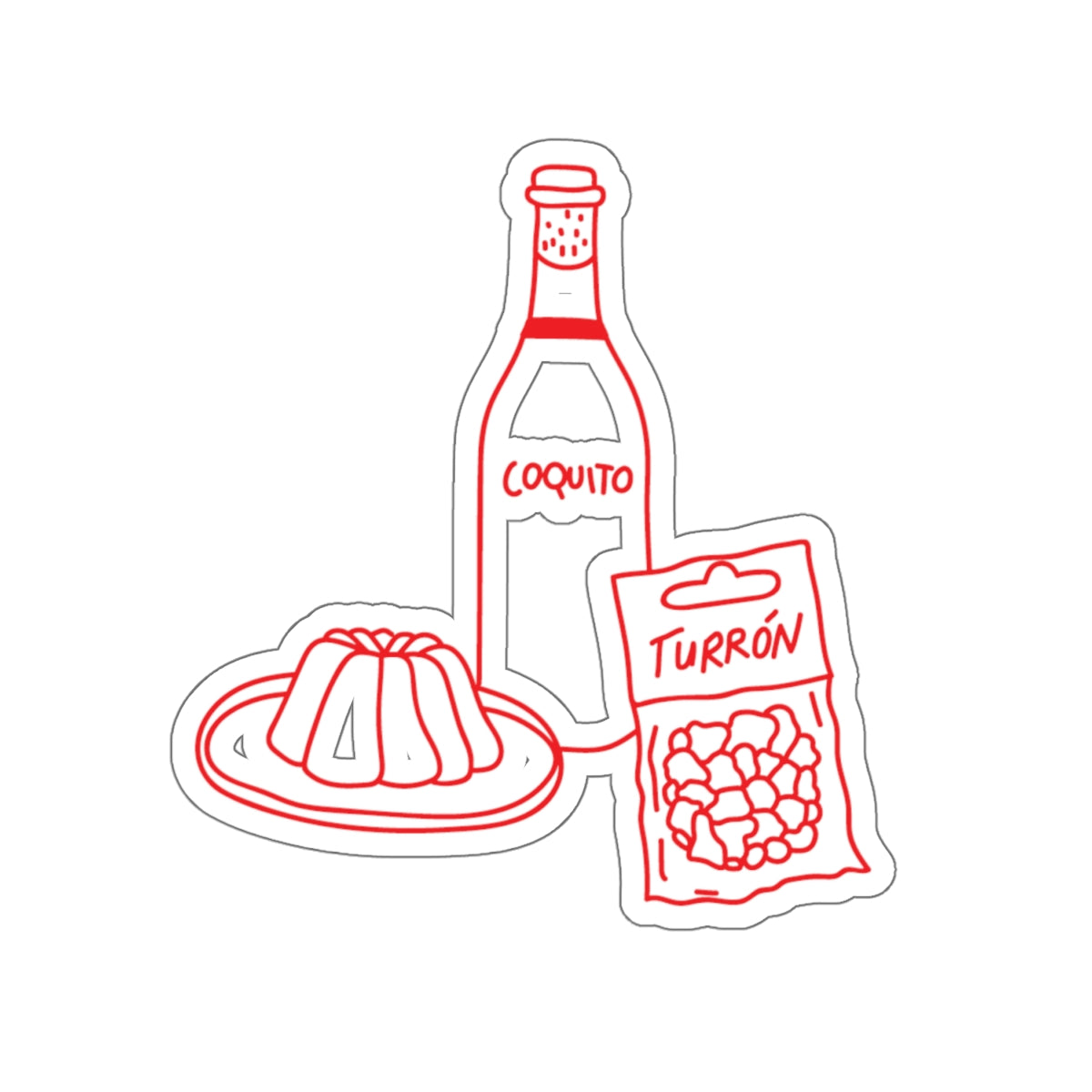 Pitorro de Coco DTMF Sticker