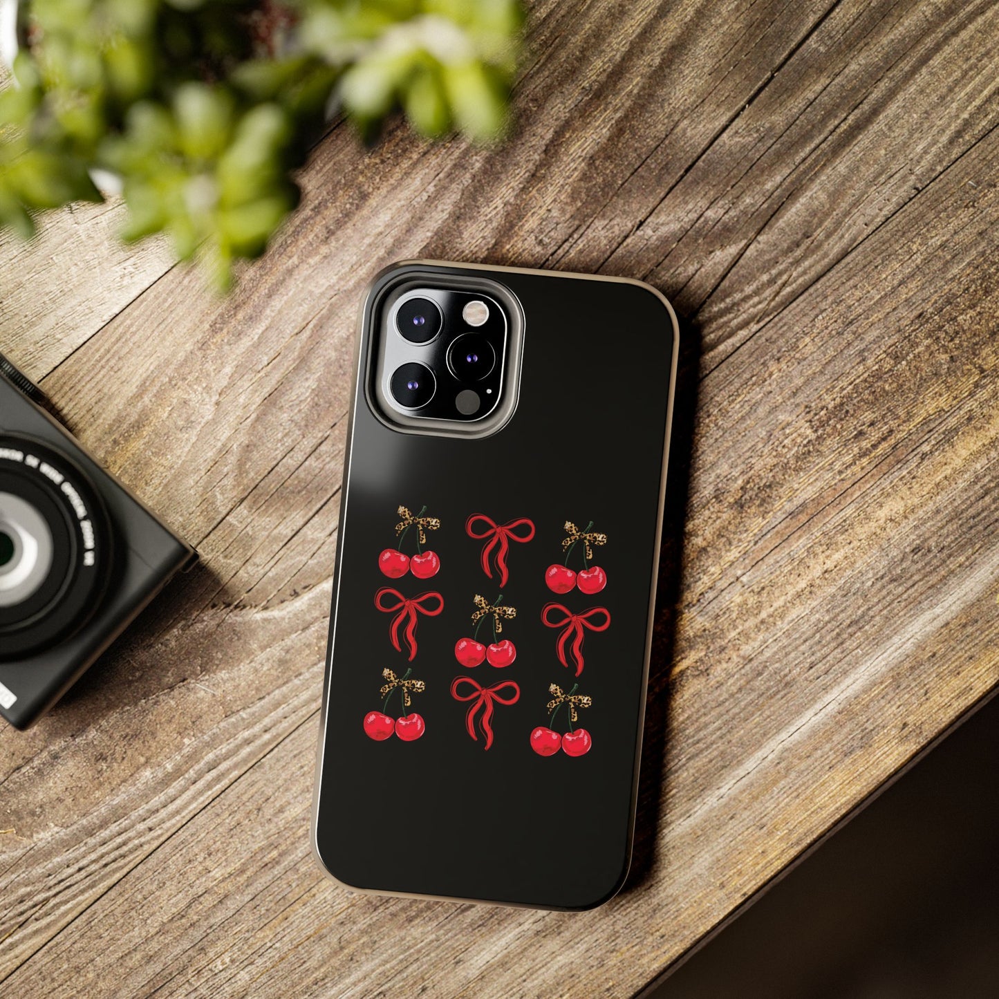 Cherry Coquette Tough Phone Cases