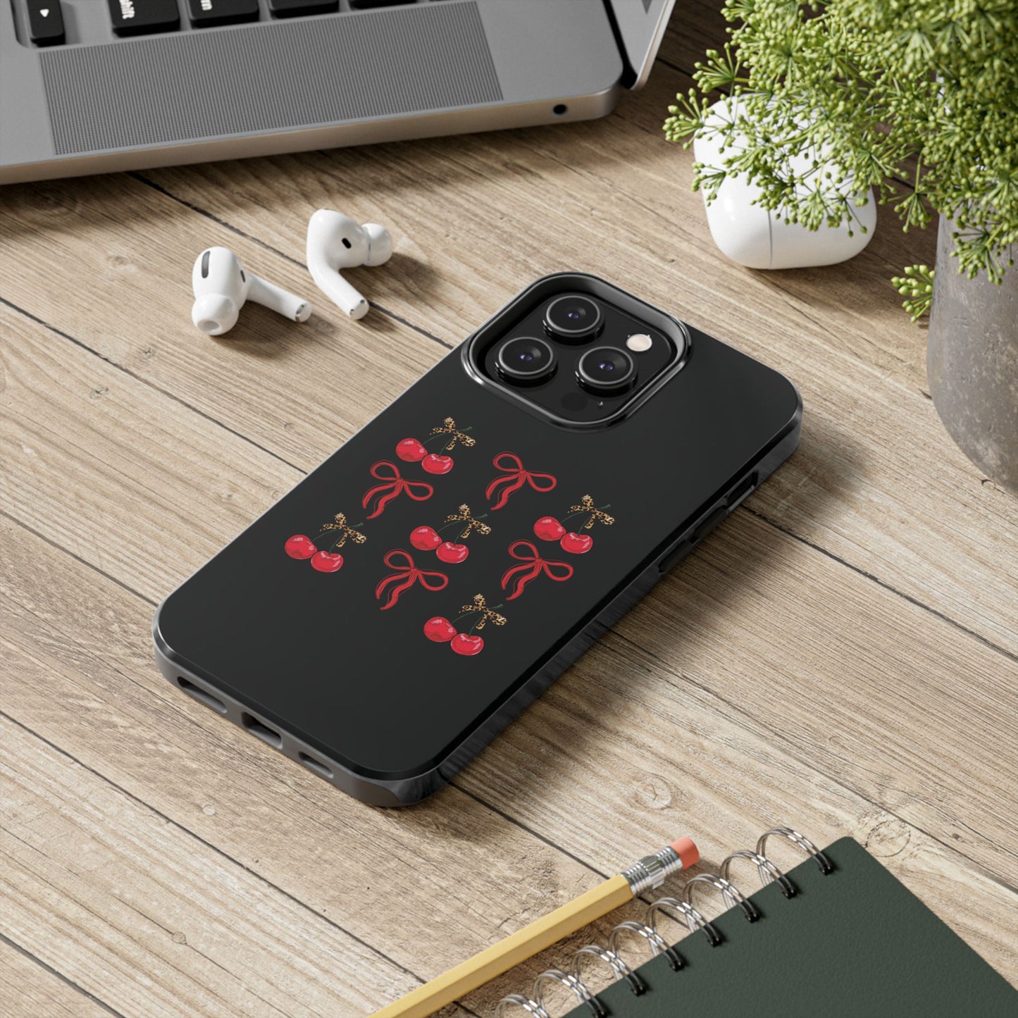 Cherry Coquette Tough Phone Cases