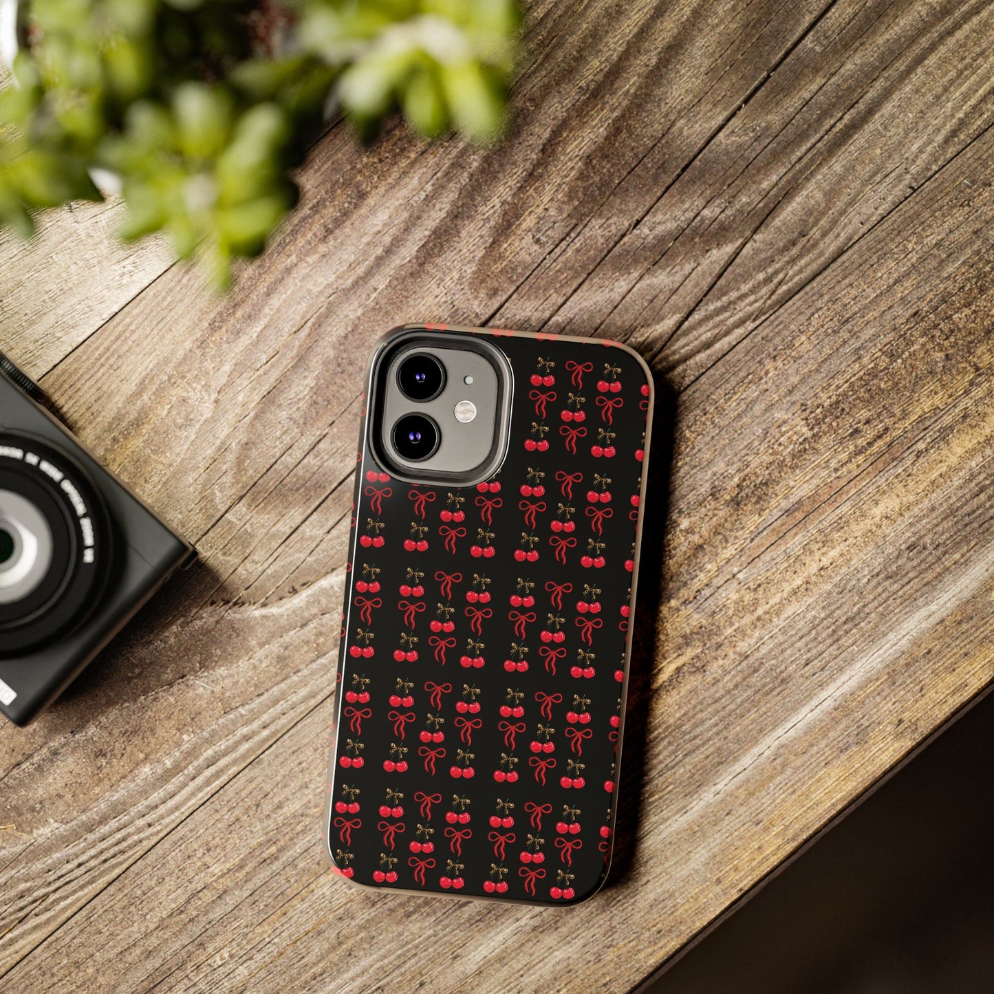 Cherry Coquette Tough Phone Cases