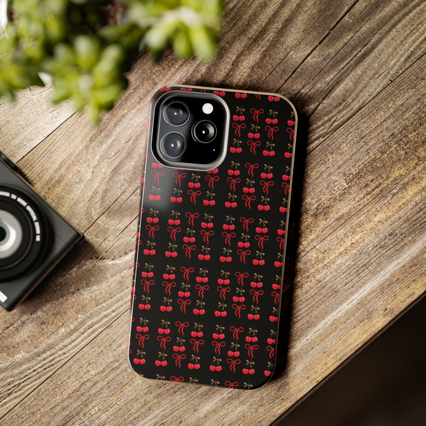 Cherry Coquette Tough Phone Cases