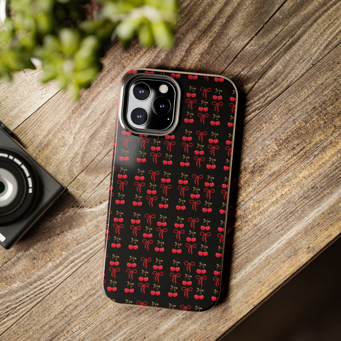 Cherry Coquette Tough Phone Cases