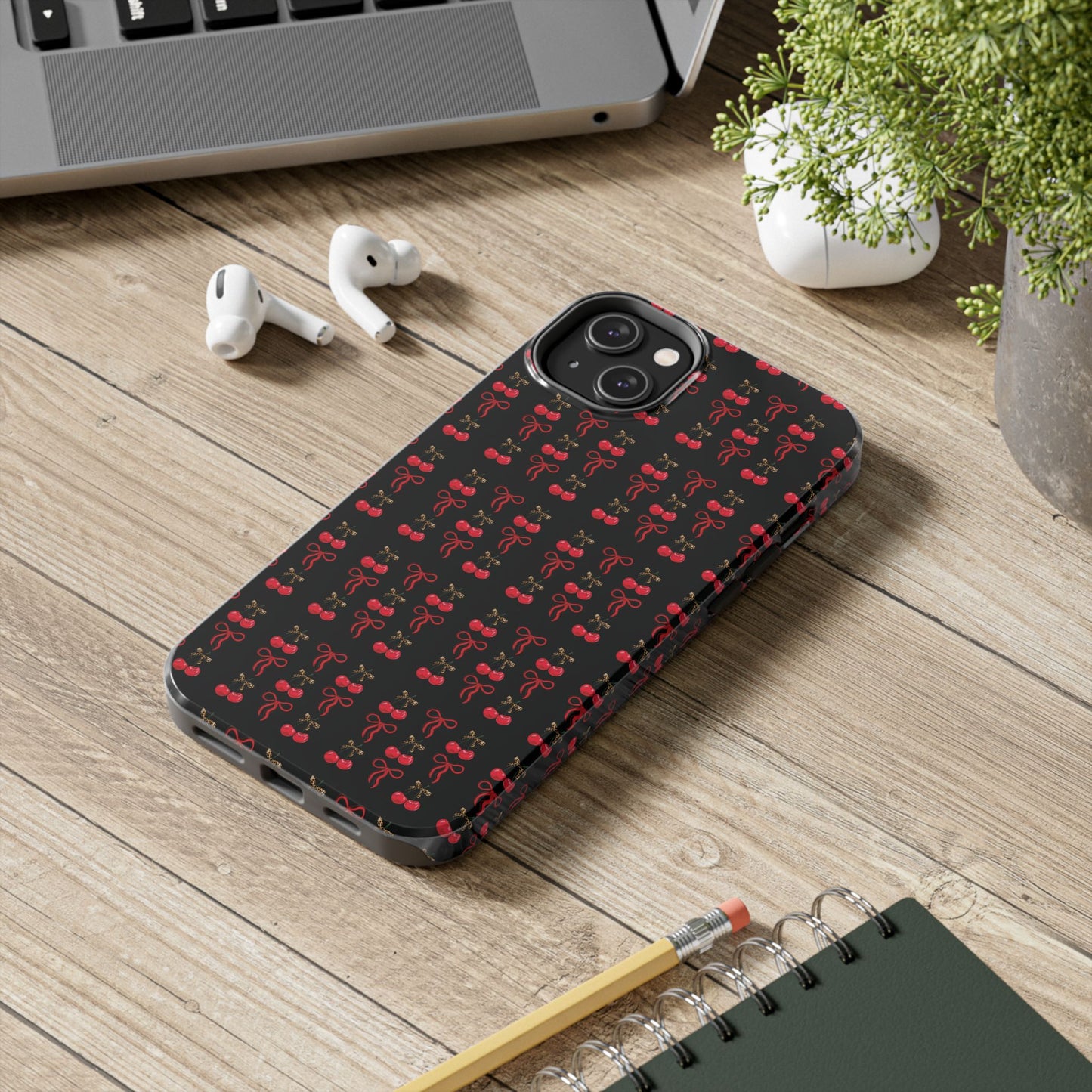 Cherry Coquette Tough Phone Cases