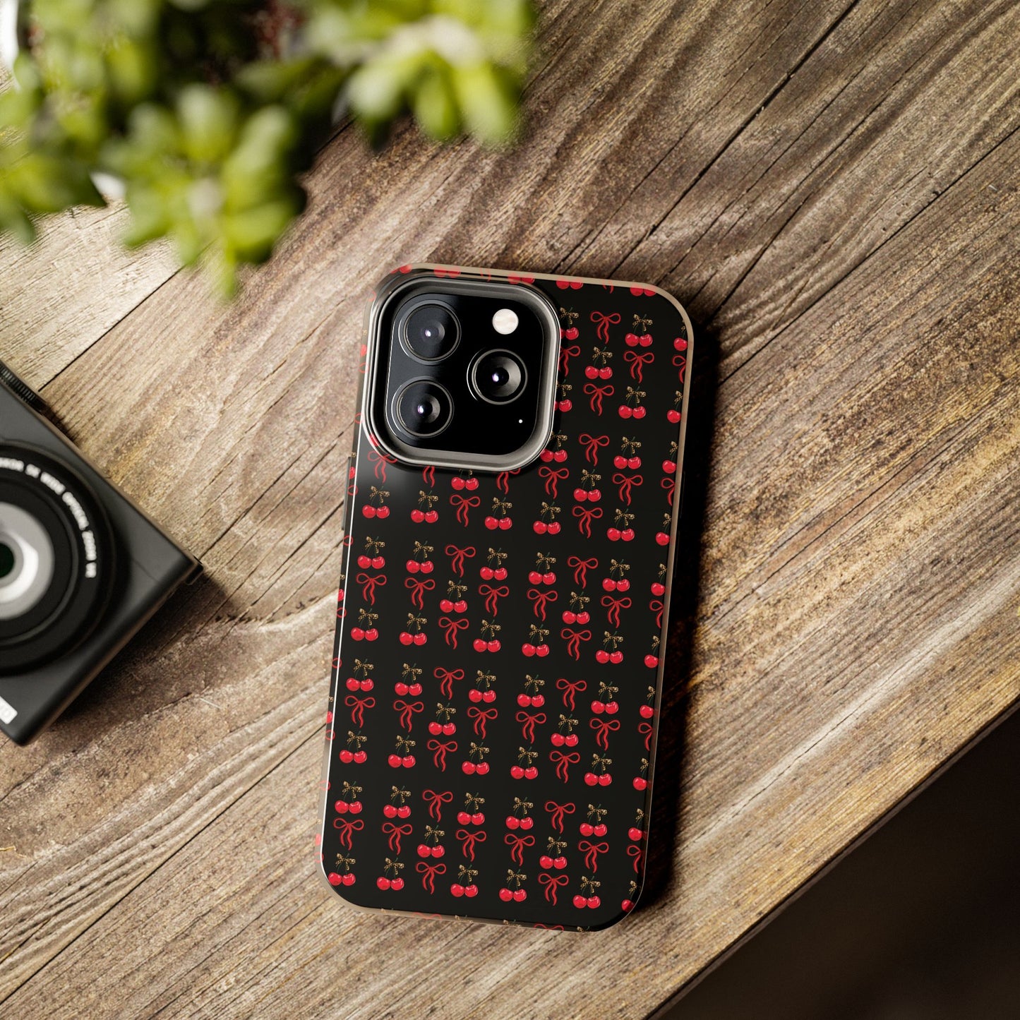 Cherry Coquette Tough Phone Cases