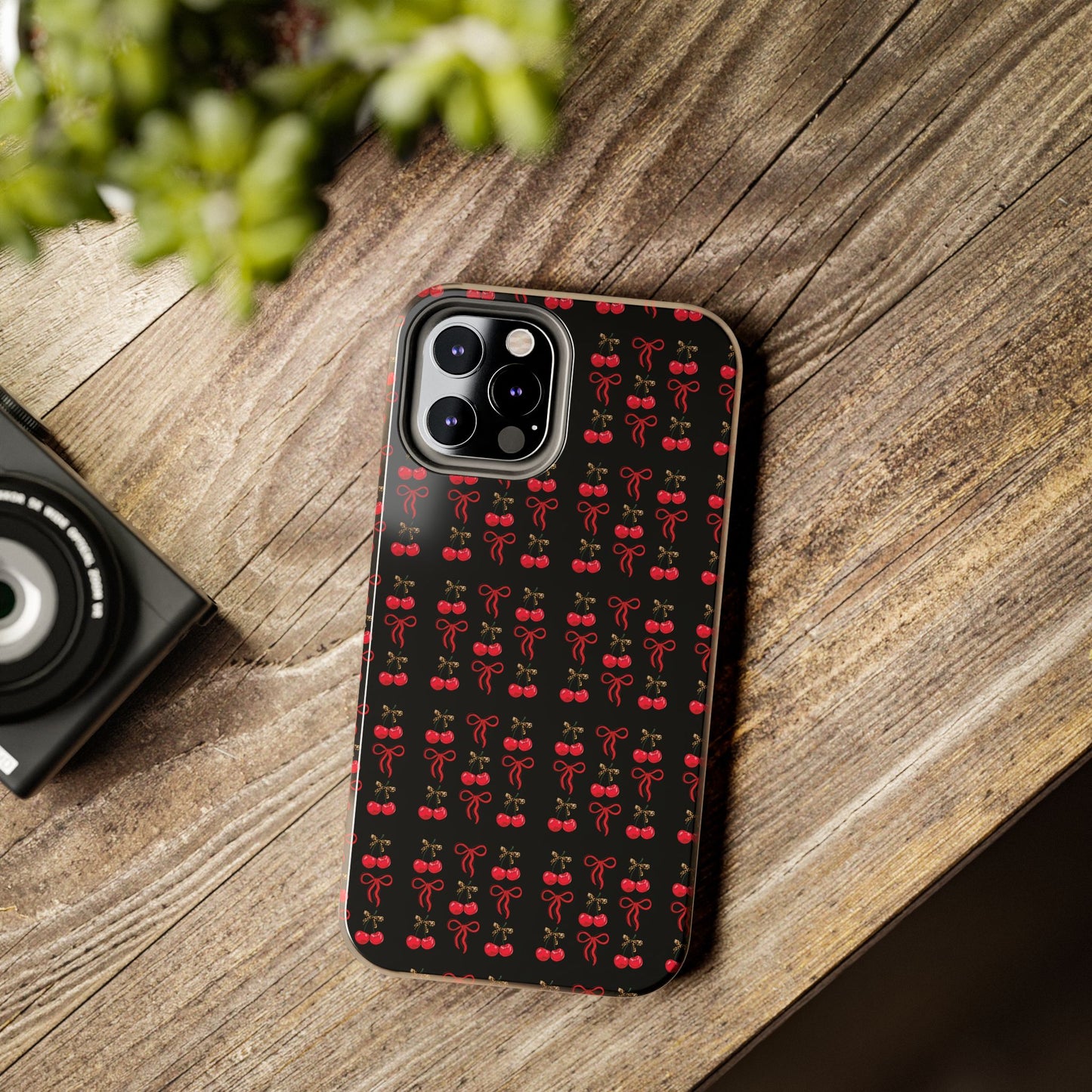 Cherry Coquette Tough Phone Cases