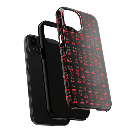 Cherry Coquette Tough Phone Cases