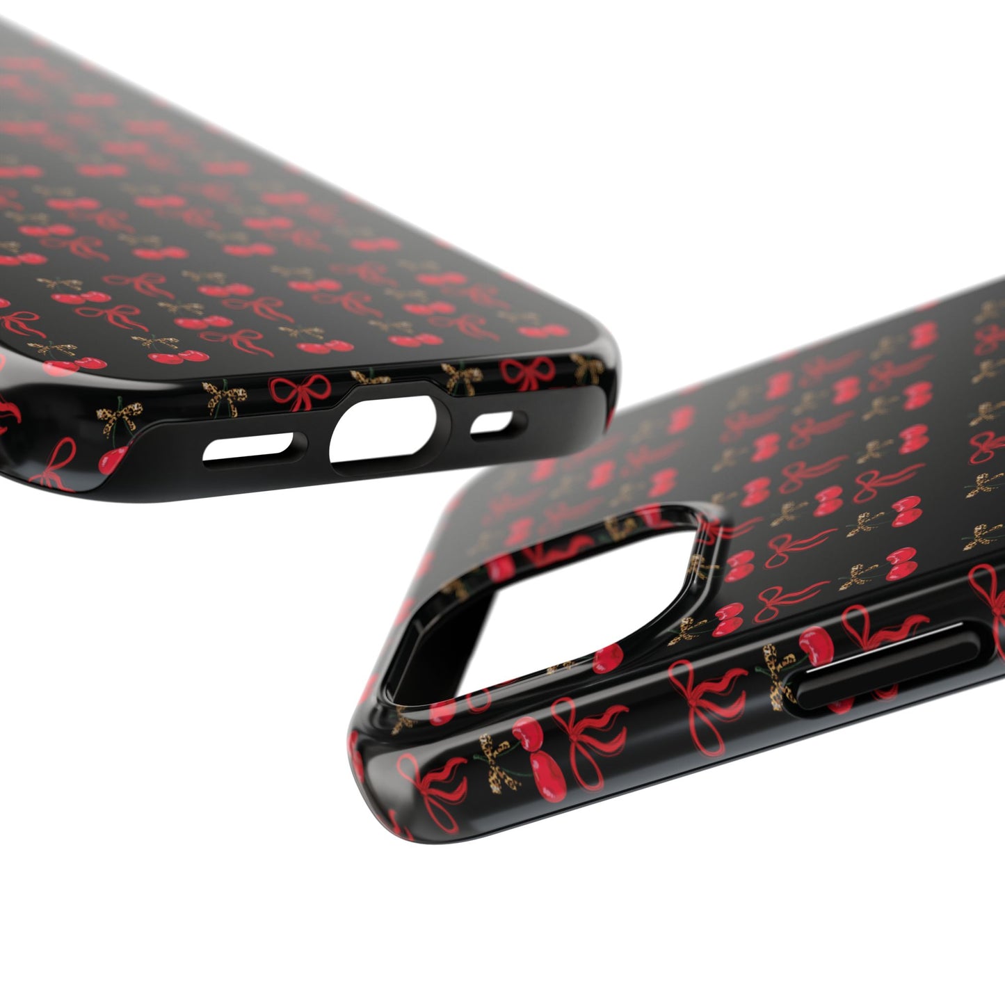 Cherry Coquette Tough Phone Cases