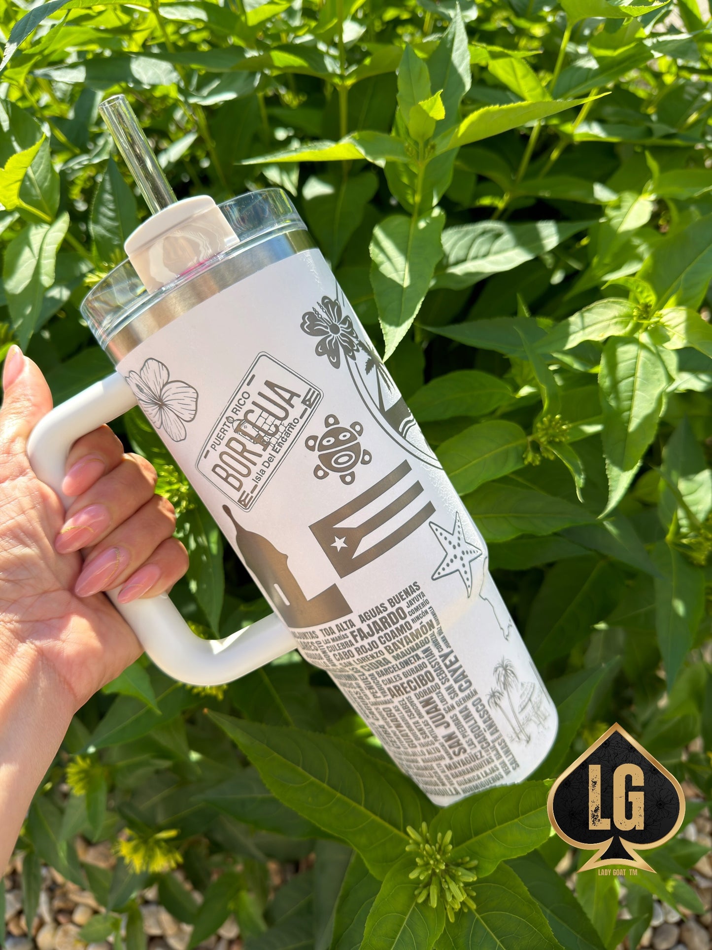 PR Stanley Engraved 30oz Blanco
