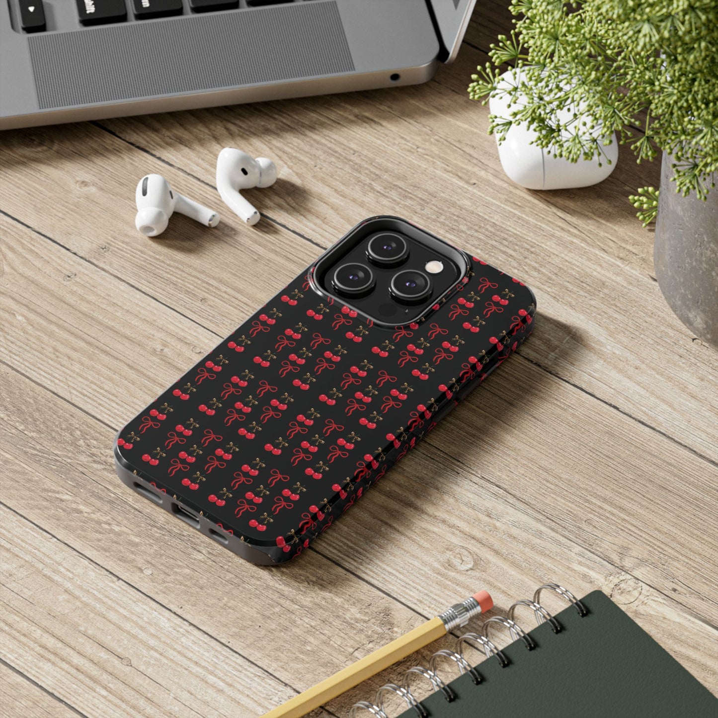 Cherry Coquette Tough Phone Cases